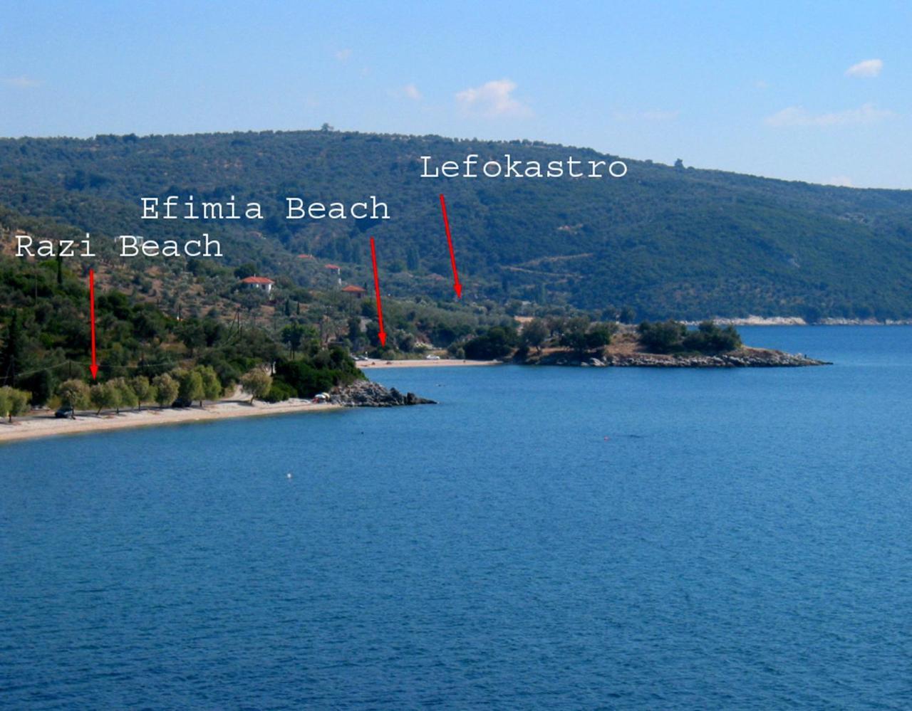 Razi Beach Lefokastro Bagian luar foto