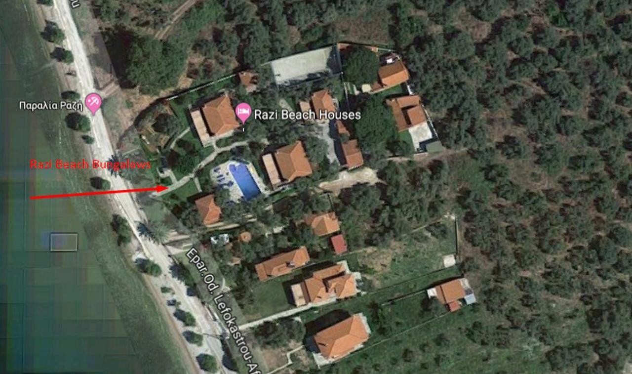 Razi Beach Lefokastro Bagian luar foto